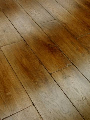 Parquet vieilli usine  pour salle de séjour