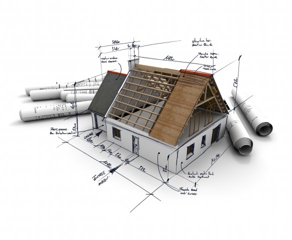 Réalisation de plan d'architecture avant construction Var