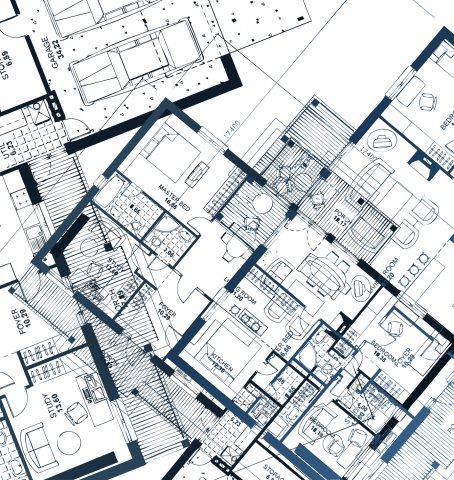 Réalisation de plan d'architecture avant construction Var