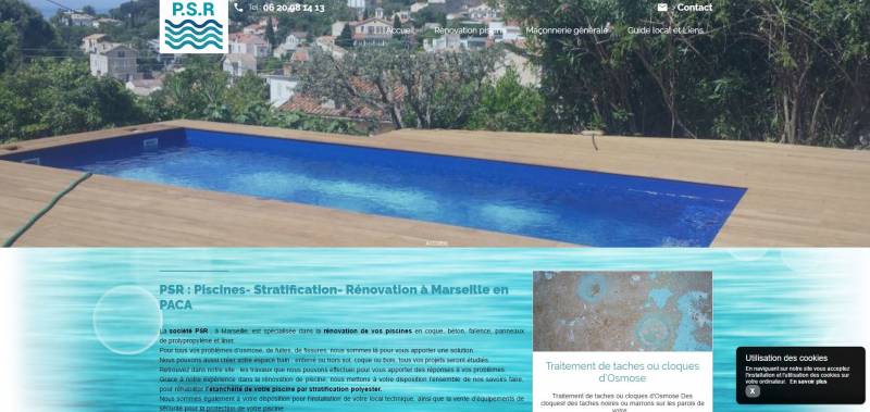 Réparation de piscine à Marseille