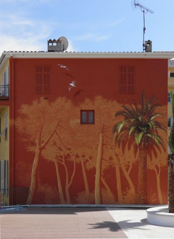 Artisan peintre à Saint Jean Cap Ferrat