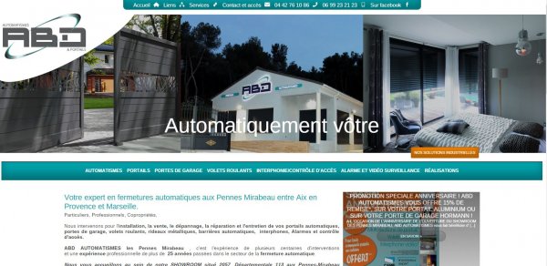 Vente d'automatisme de portail à Aix en Provence