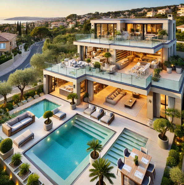 Avis Villa de prestige vue exceptionnelle en bord de mer à Carro, Côte Bleue avec jardin paysagé 