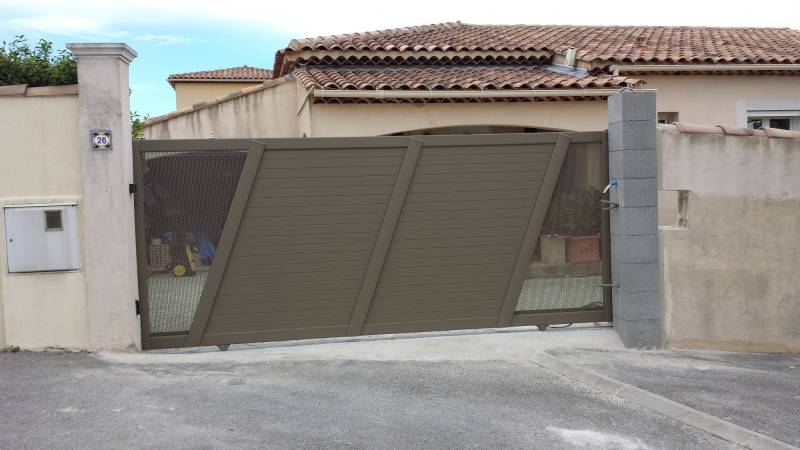 Portail coulissant motorisé Istres