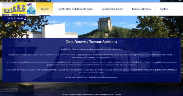 Société de maçonnerie dans la Drôme